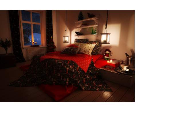 Personal Touch in Romantic Bedroom 