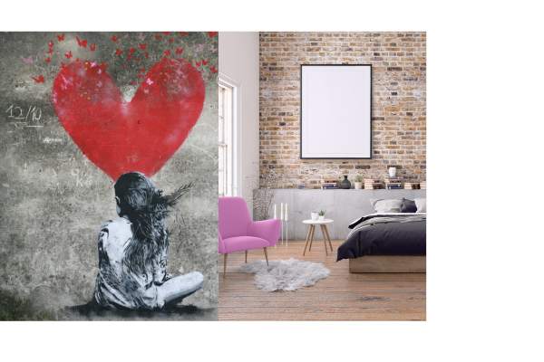 Romantic Bedroom Wall Art